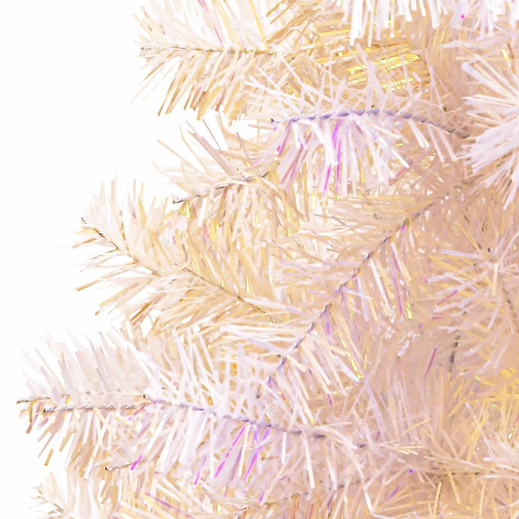 8720287021049_g_en_hd_2 vidaXL Artificial Christmas Tree with Iridescent Tips White 150 cm PVC - Image 3