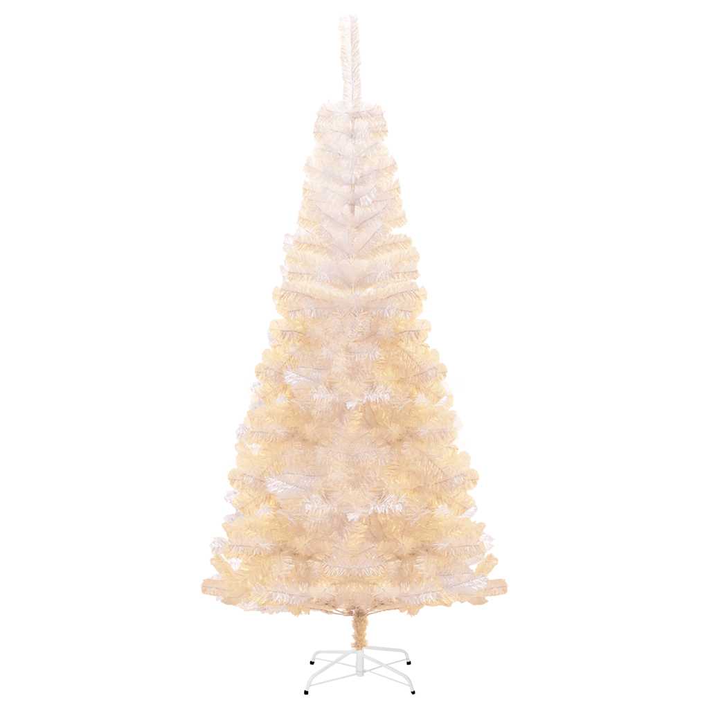 8720287021056_g_en_hd_1 vidaXL Artificial Christmas Tree with Iridescent Tips White 180 cm PVC - Image 2