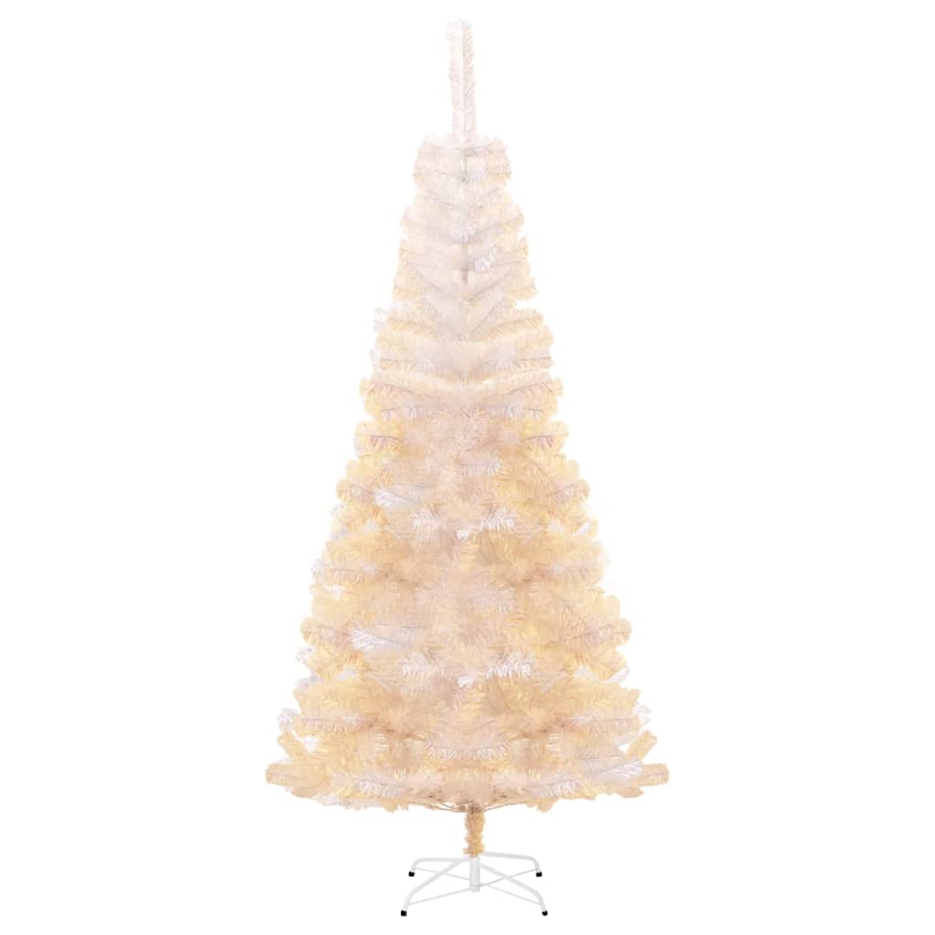 8720287021070_g_en_hd_1 vidaXL Artificial Christmas Tree with Iridescent Tips White 240 cm PVC - Image 2