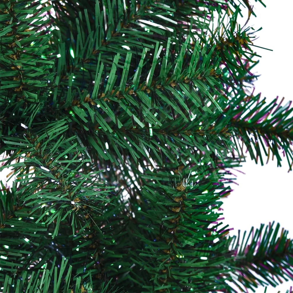 8720287021087_g_en_hd_4 vidaXL Artificial Christmas Tree with Iridescent Tips Green 120 cm PVC - Image 5