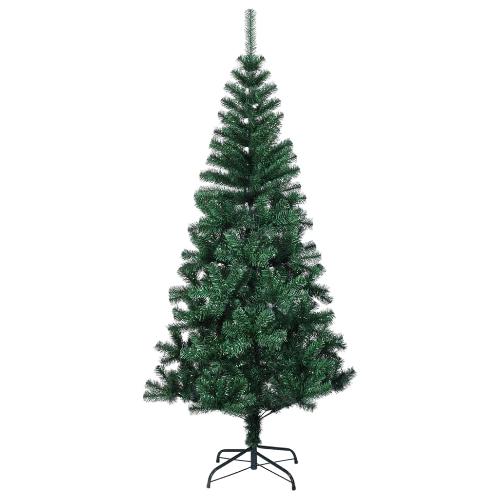 8720287021094_g_en_hd_1 vidaXL Artificial Christmas Tree with Iridescent Tips Green 150 cm PVC - Image 2