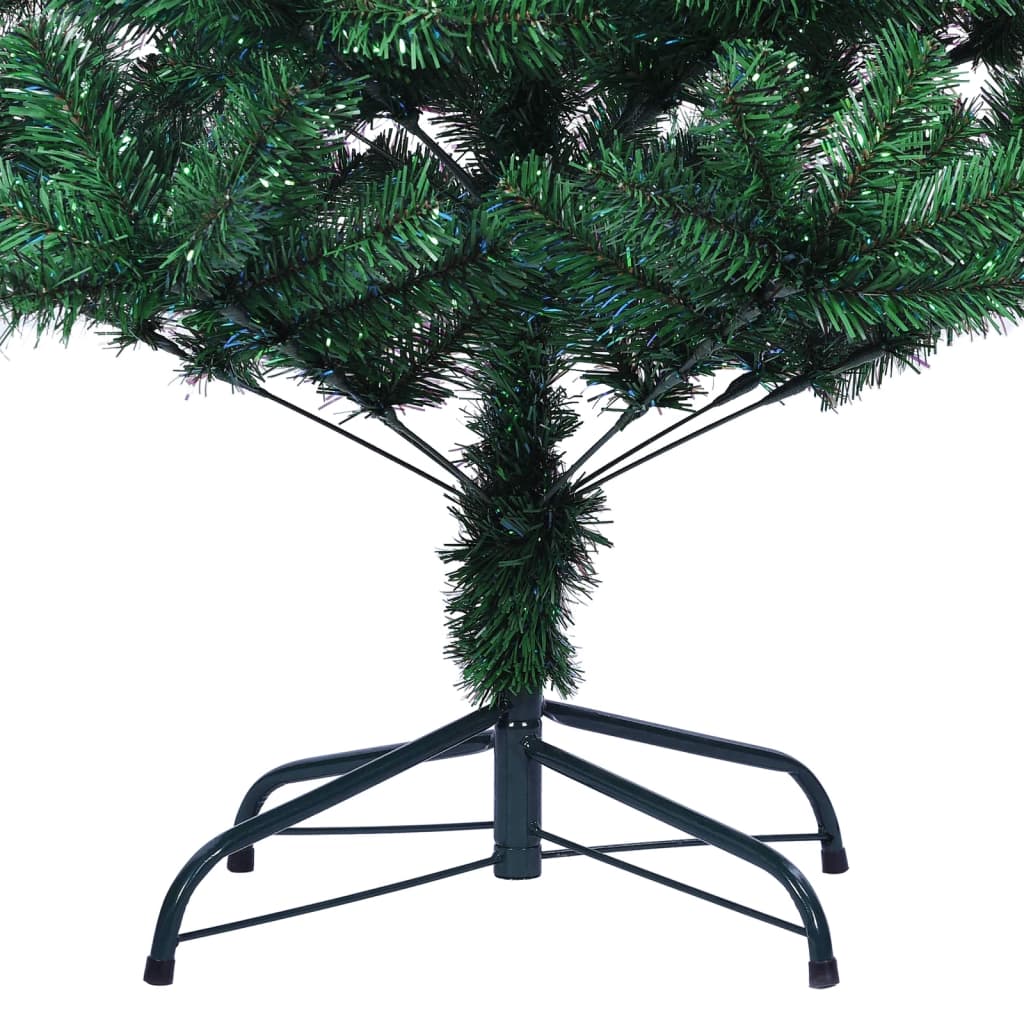 8720287021117_g_en_hd_5 vidaXL Artificial Christmas Tree with Iridescent Tips Green 210 cm PVC - Image 6