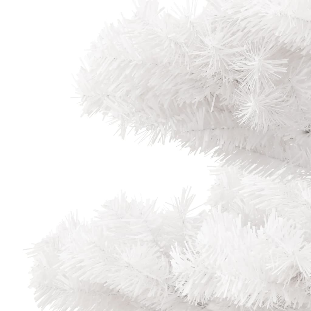 8720287021223_g_en_hd_5 vidaXL Swirl Pre-lit Christmas Tree with Pot White 120 cm PVC - Image 6