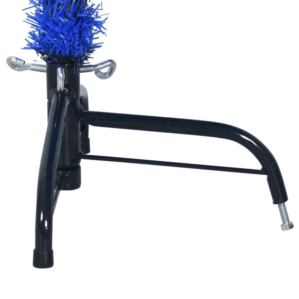 8720287021513_g_en_hd_6 vidaXL Artificial Half Christmas Tree with Stand Blue 150 cm PVC - Image 7