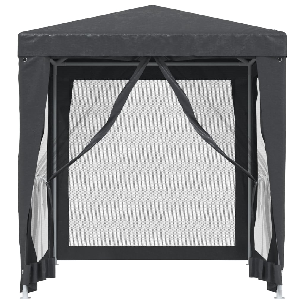 8720287021742_g_en_hd_1 vidaXL Party Tent with 4 Mesh Sidewalls Anthracite 2x2 m HDPE - Image 3