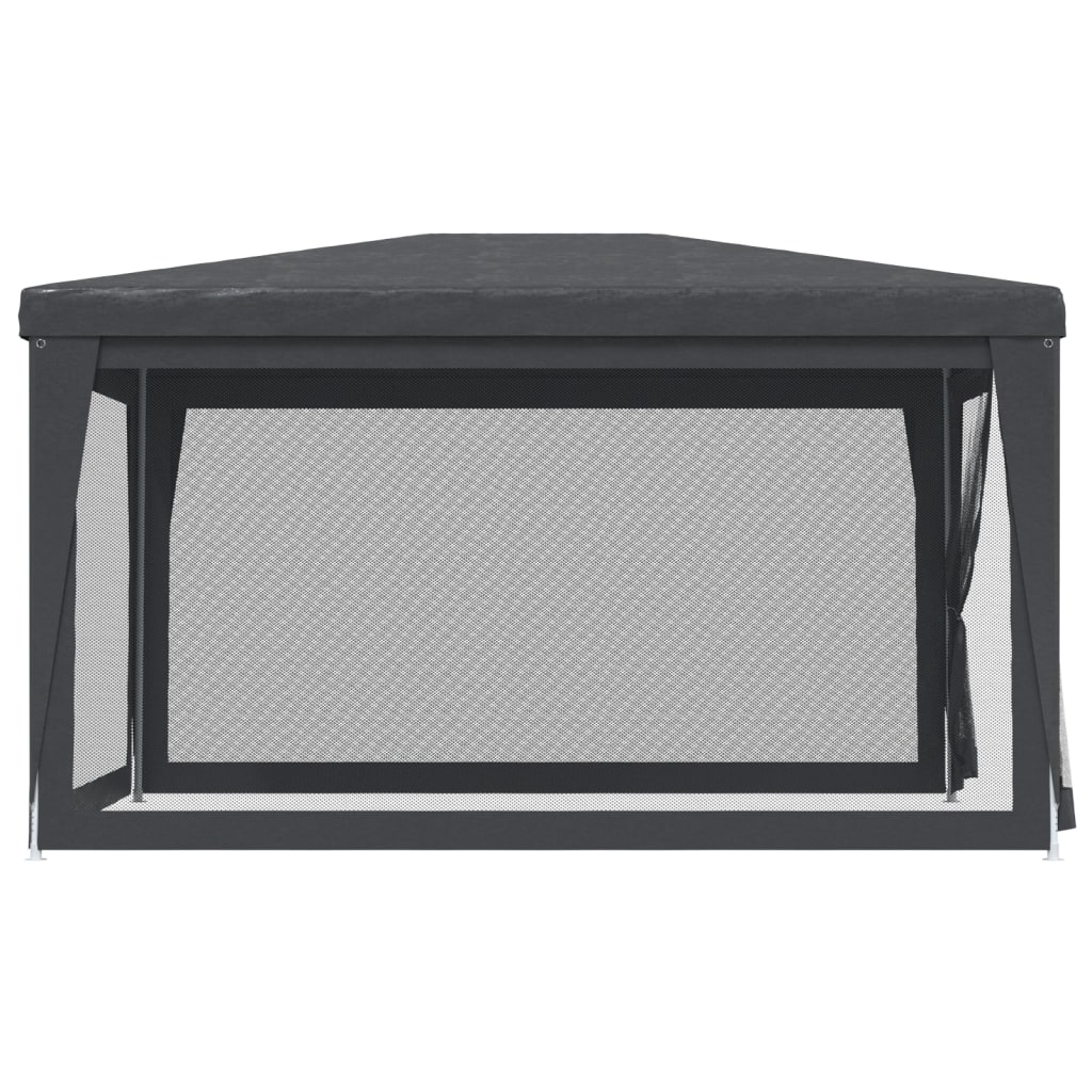 8720287021896_g_en_hd_2 vidaXL Party Tent with 4 Mesh Sidewalls Anthracite 3x4 m HDPE - Image 4