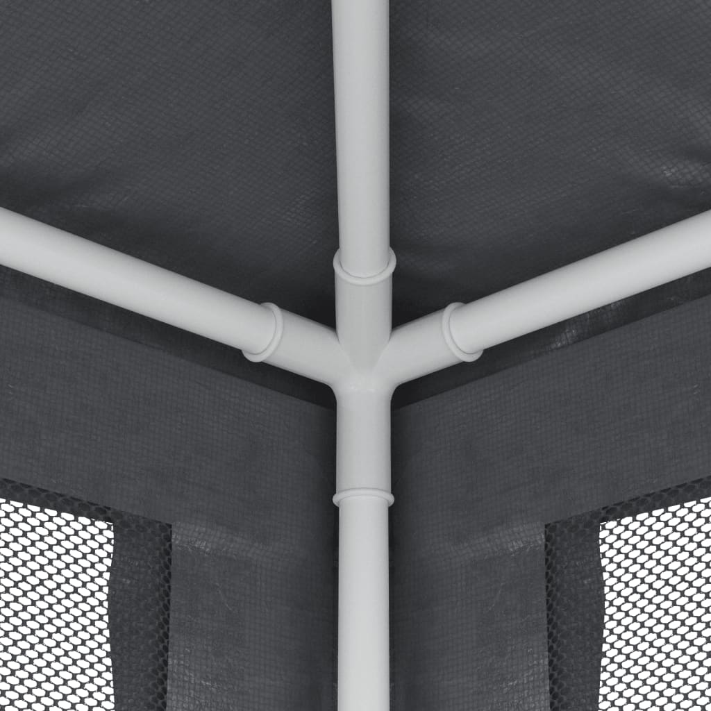 8720287021896_g_en_hd_4 vidaXL Party Tent with 4 Mesh Sidewalls Anthracite 3x4 m HDPE - Image 6