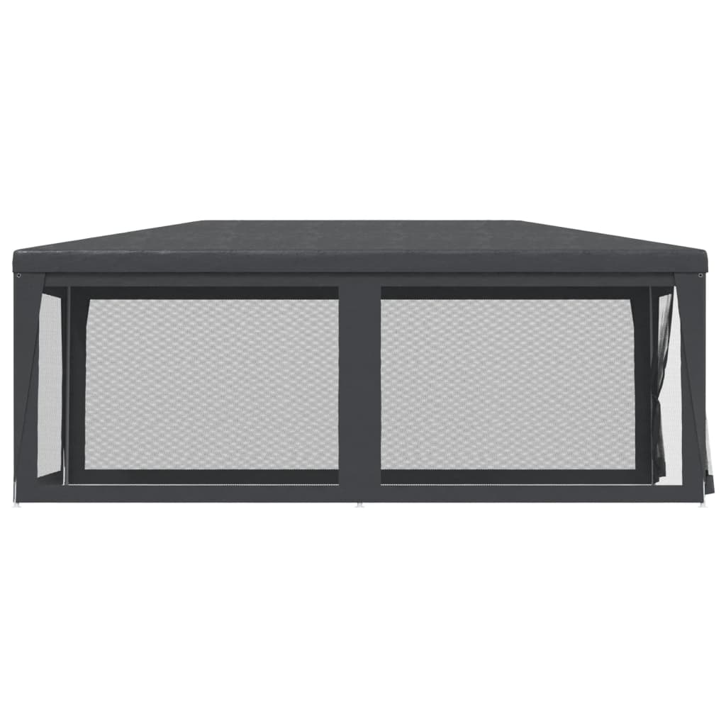 8720287021940_g_en_hd_2 vidaXL Party Tent with 6 Mesh Sidewalls Anthracite 3x6 m HDPE - Image 4