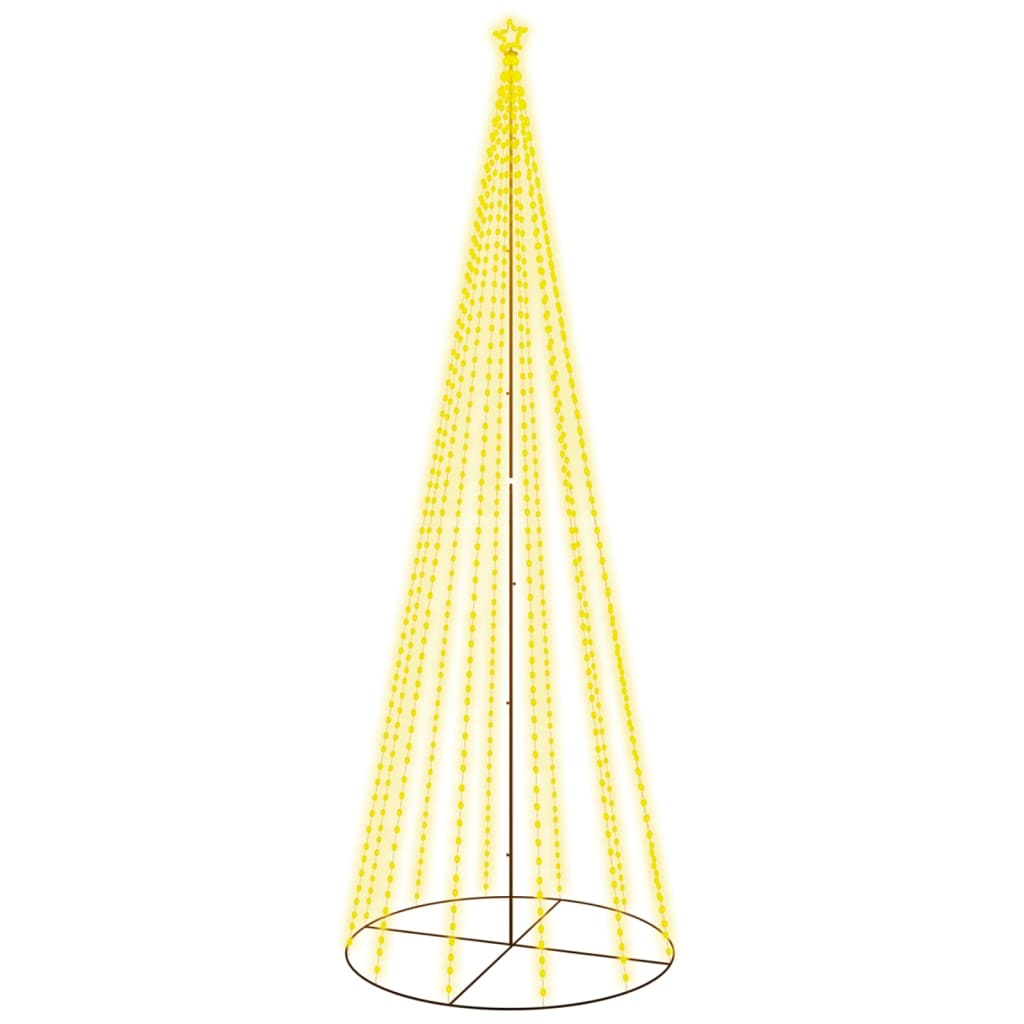 8720287022565_a_en_hd_1 vidaXL Christmas Cone Tree Warm White 732 LEDs 160x500 cm - Image 2