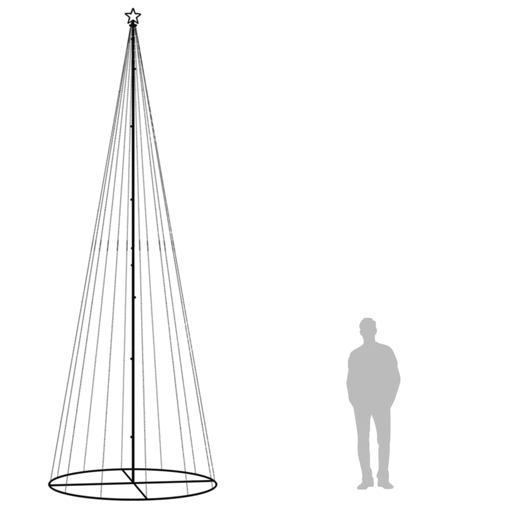 8720287022572_g_en_hd_6 vidaXL Christmas Cone Tree Cold White 732 LEDs 160x500 cm - Image 8