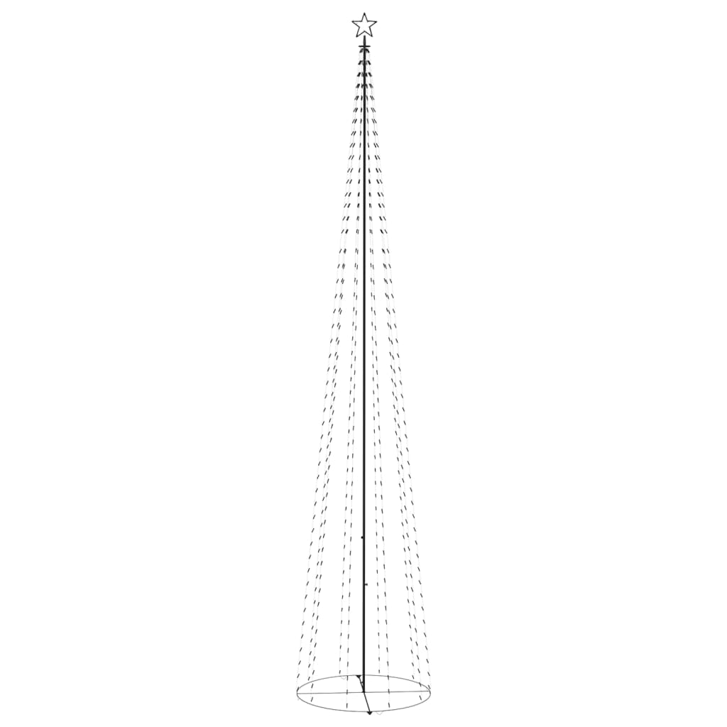 8720287022589_g_en_hd_1 vidaXL Christmas Cone Tree Blue 732 LEDs 160x500 cm - Image 3