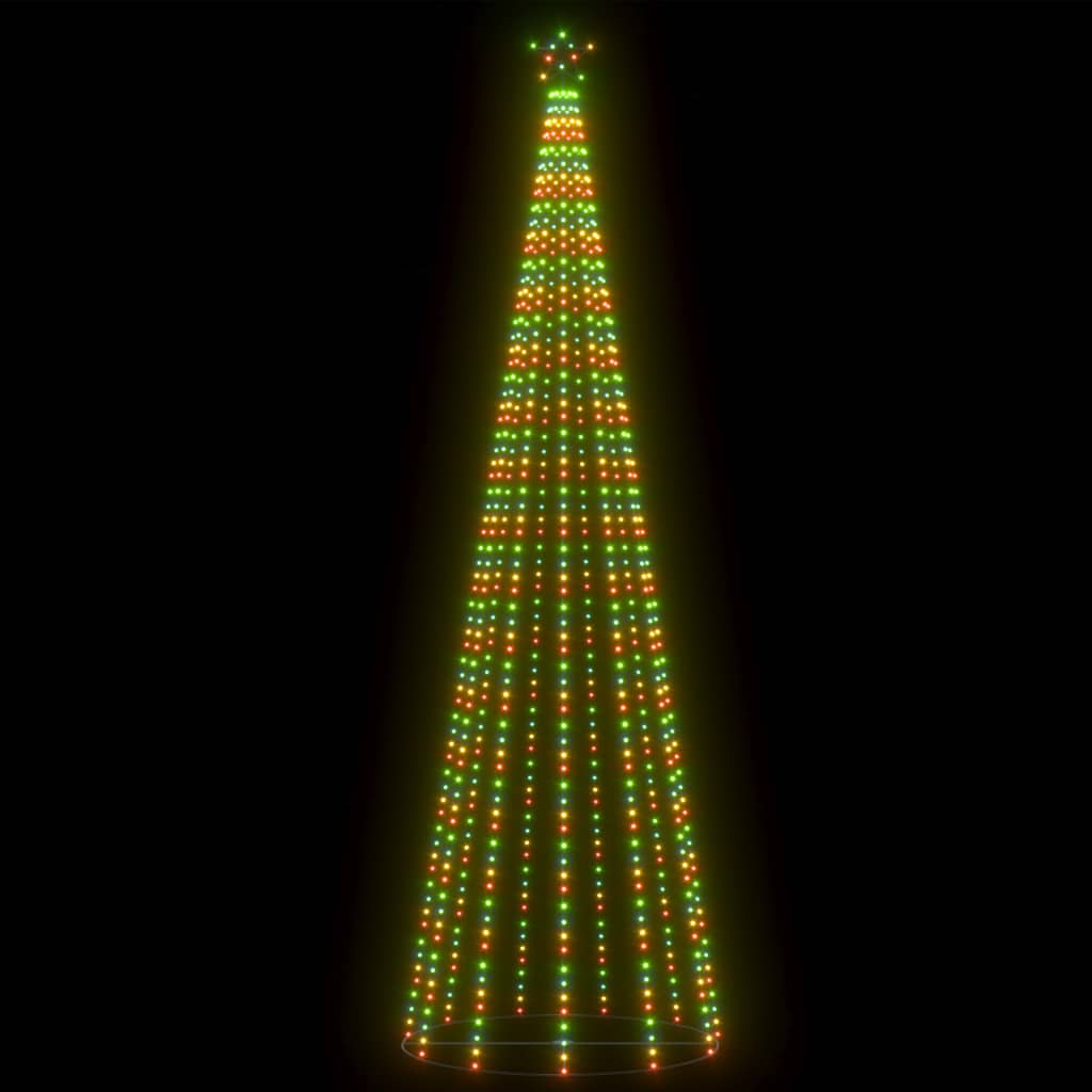 8720287022596_g_en_hd_2 vidaXL Christmas Cone Tree Colourful 732 LEDs 160x500 cm - Image 4