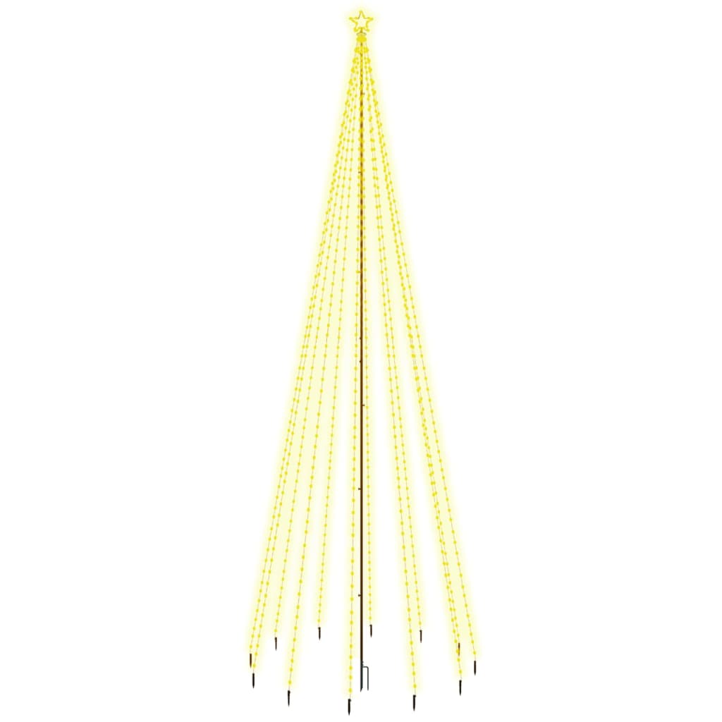 8720287022640_a_en_hd_1 vidaXL Christmas Tree with Spike Warm White 732 LEDs 500 cm - Image 2