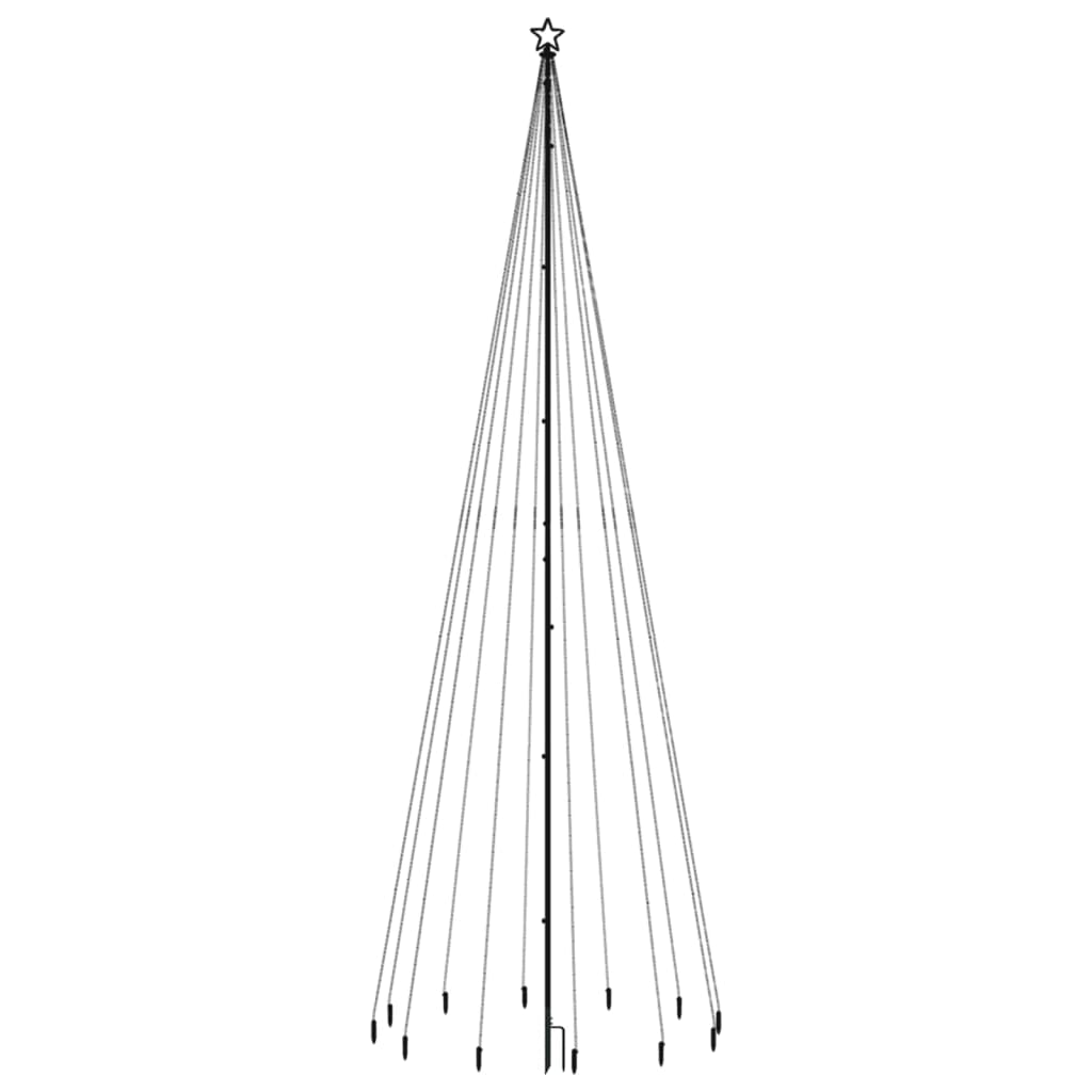8720287022640_g_en_hd_1 vidaXL Christmas Tree with Spike Warm White 732 LEDs 500 cm - Image 3