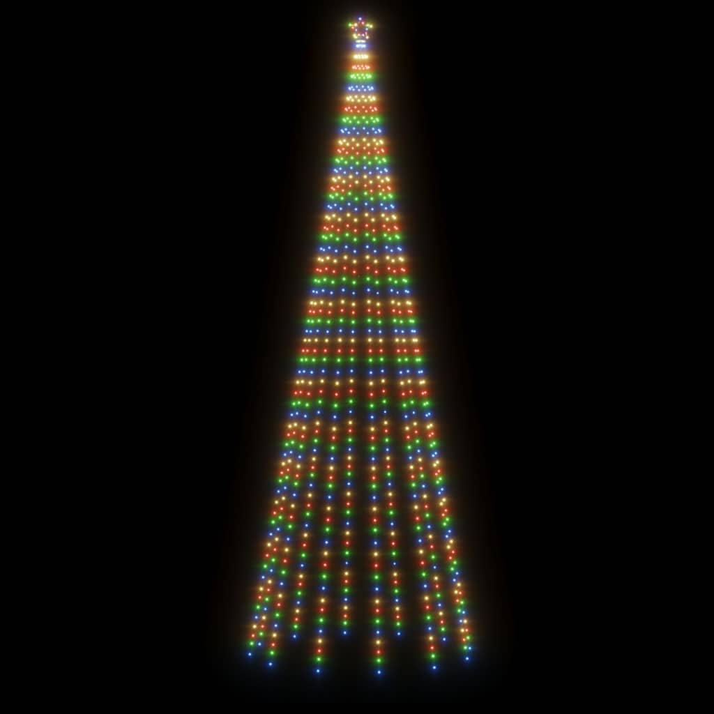 8720287022664_g_en_hd_2 vidaXL Christmas Tree with Spike Colourful 732 LEDs 500 cm - Image 4
