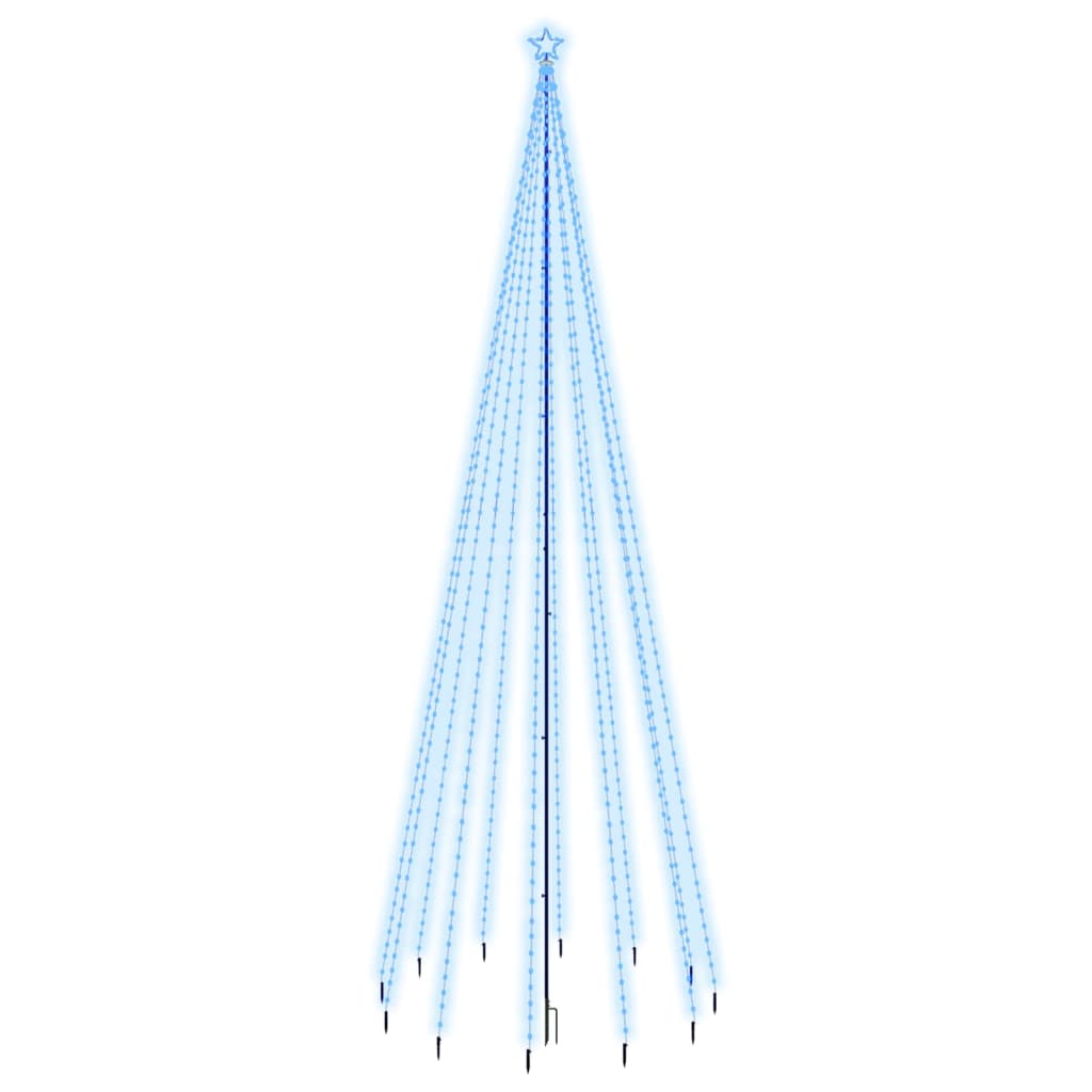 8720287022671_a_en_hd_1 vidaXL Christmas Tree with Spike Blue 732 LEDs 500 cm - Image 2