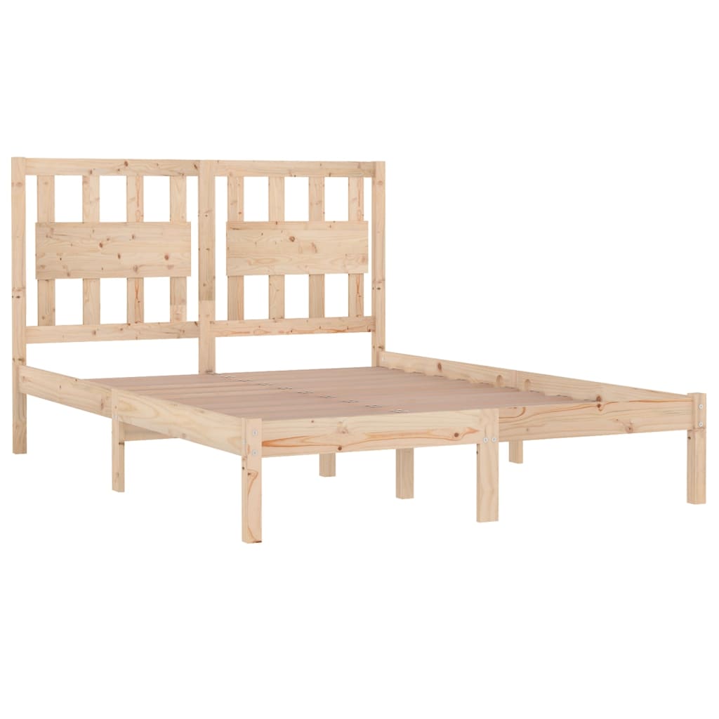 8720287026884_g_en_hd_2 vidaXL Bed Frame without Mattress Solid Wood Pine 150x200 cm - Image 4