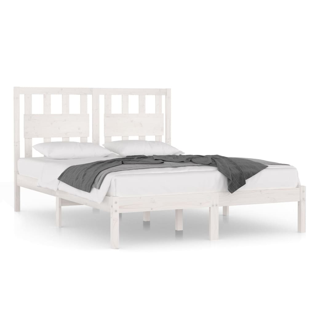 8720287026990_a_en_hd_1 vidaXL Bed Frame without Mattress White Solid Wood 183x203 cm King - Image 2