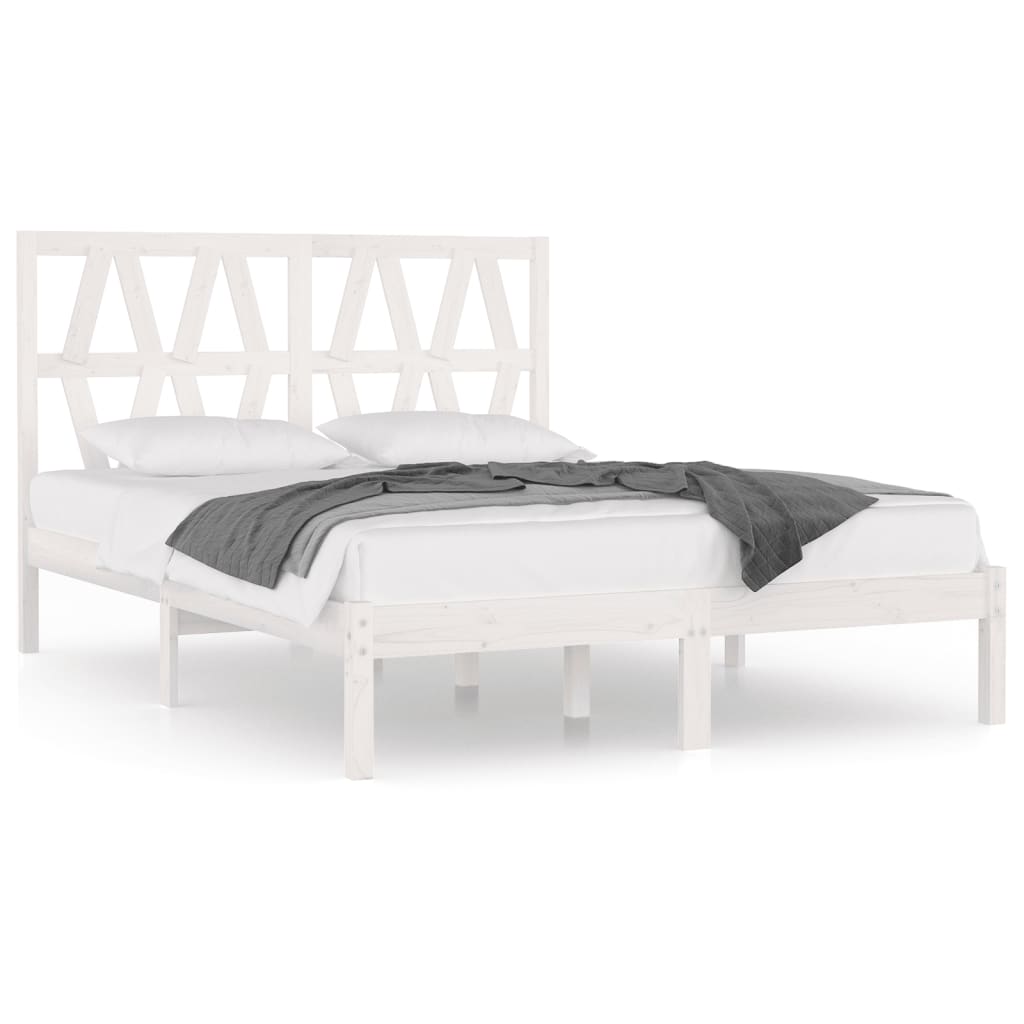 8720287027645_a_en_hd_1 vidaXL Bed Frame without Mattress White Solid Wood 183x203 cm King - Image 2