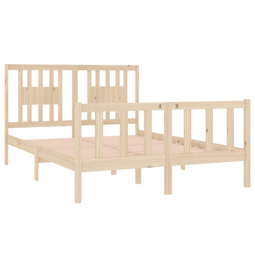 8720287028536_g_en_hd_2 vidaXL Bed Frame without Mattress 135x190 cm Solid Wood - Image 4