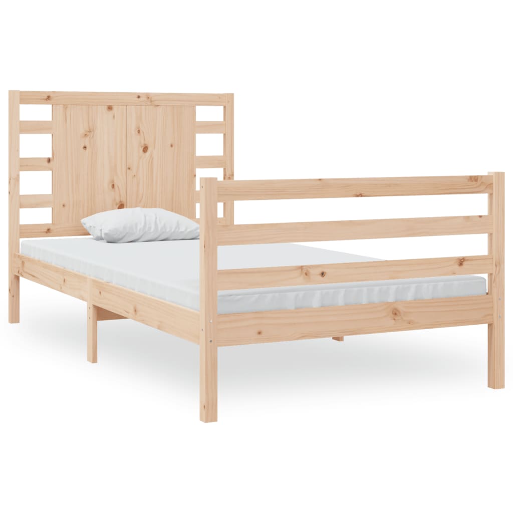 8720287029984_a_en_hd_1 vidaXL Bed Frame without Mattress 90x190 cm Solid Wood Pine - Image 2