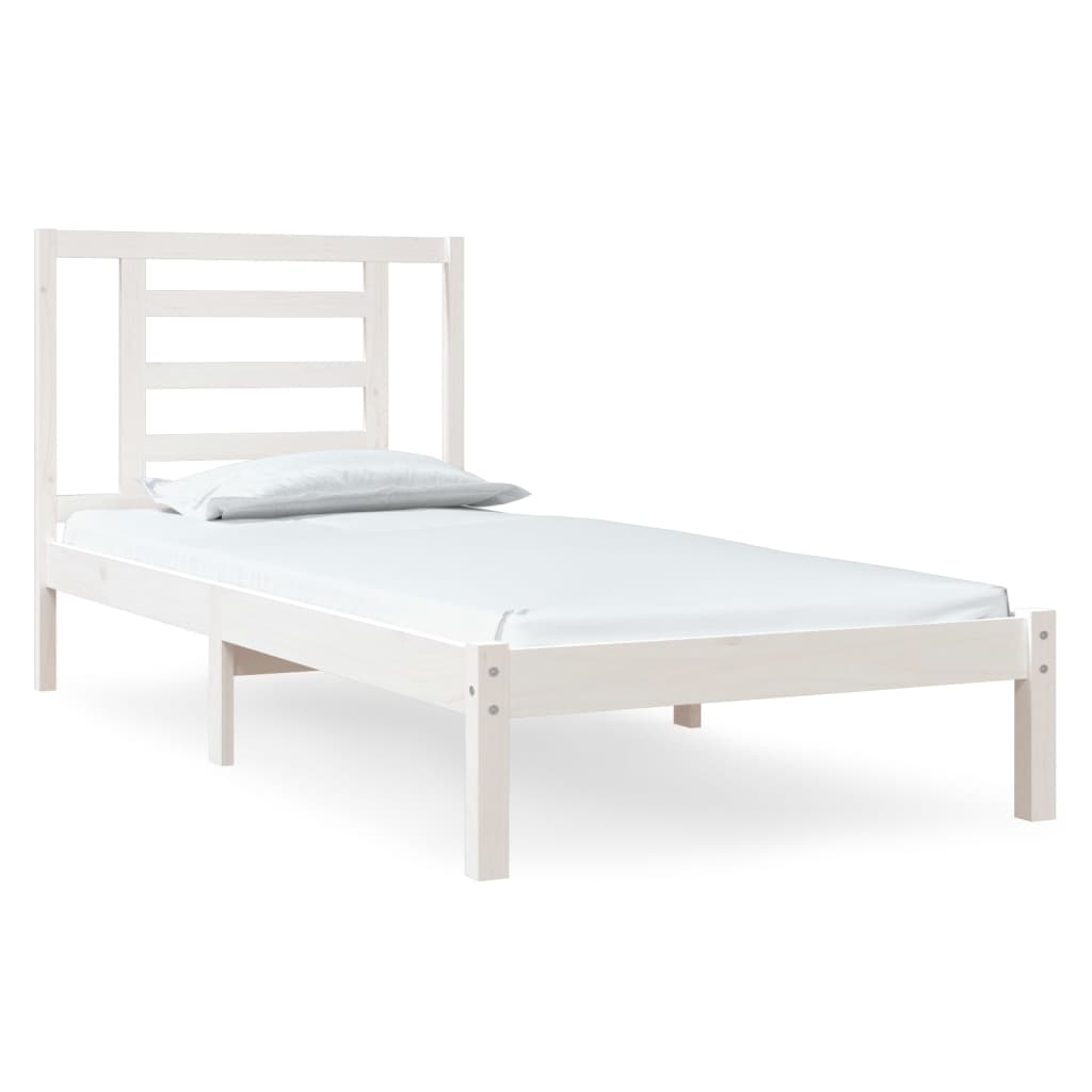 8720287030645_a_en_hd_1 vidaXL Bed Frame without Mattress White 90x190 cm Solid Wood Pine - Image 2