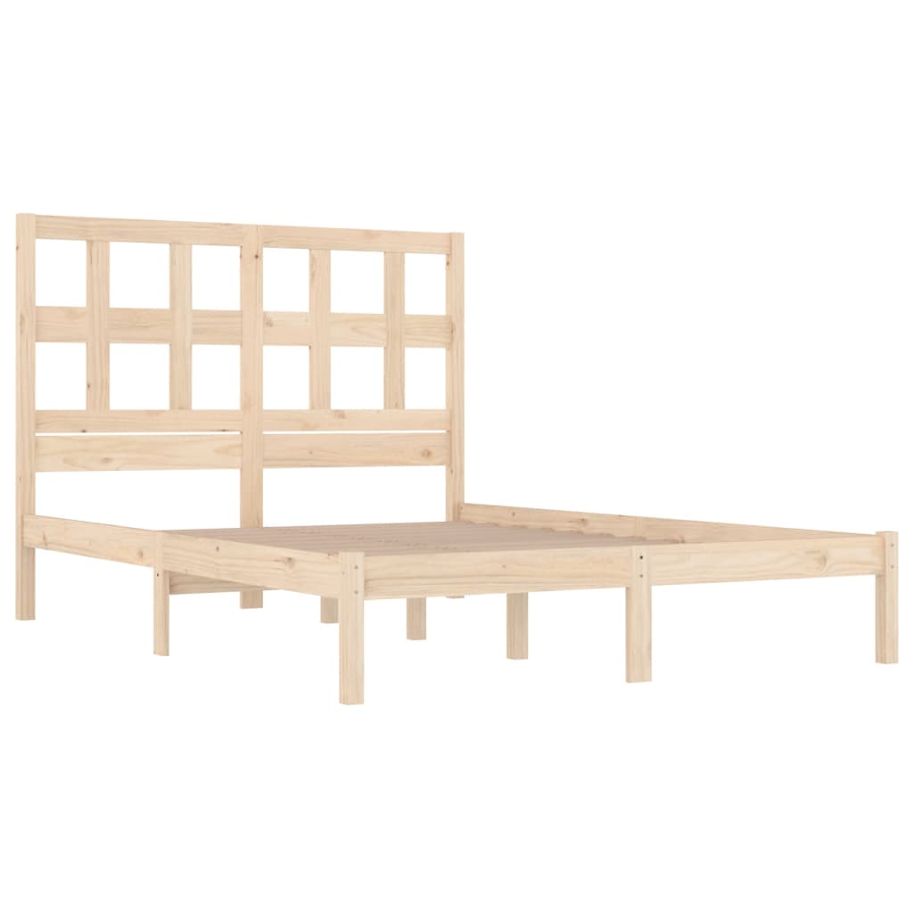 8720287032038_g_en_hd_2 vidaXL Bed Frame without Mattress 135x190 cm Solid Wood Pine - Image 4