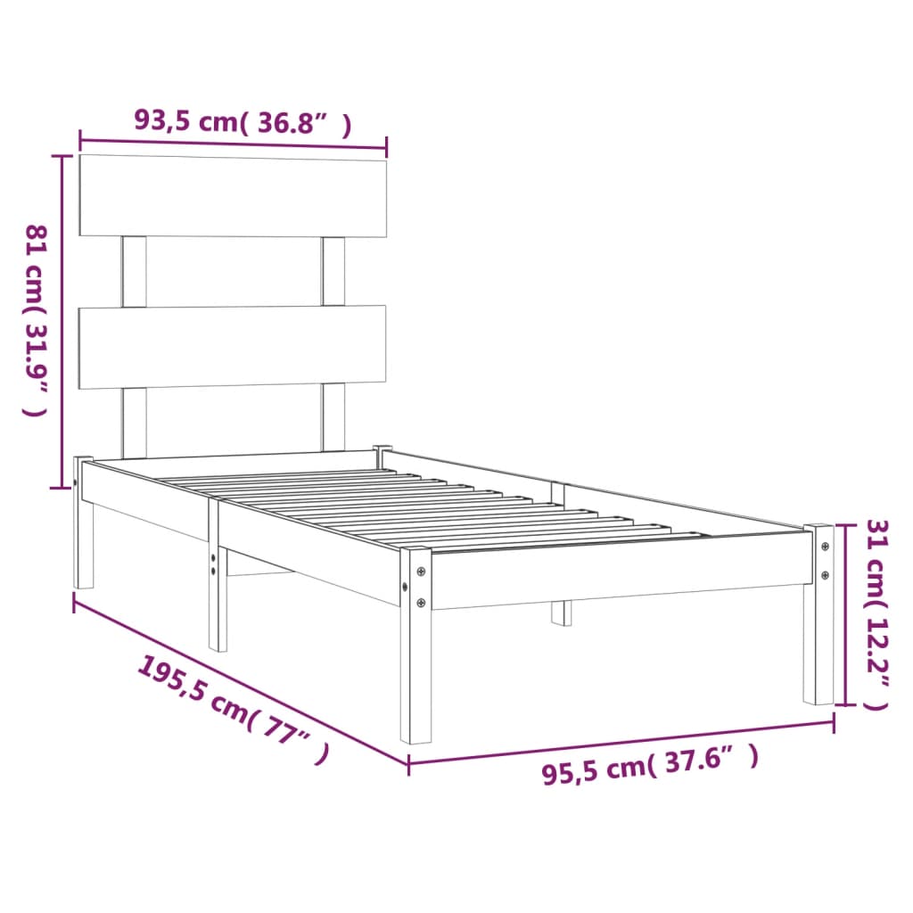 8720287033882_g_en_hd_4 vidaXL Bed Frame without Mattress 90x190 cm Solid Wood - Image 6