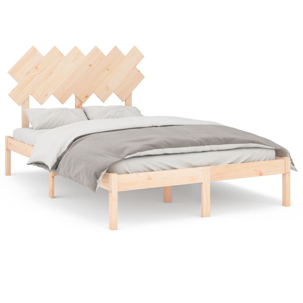 8720287035930_a_en_hd_1 vidaXL Bed Frame without Mattress 135x190 cm Solid Wood - Image 2