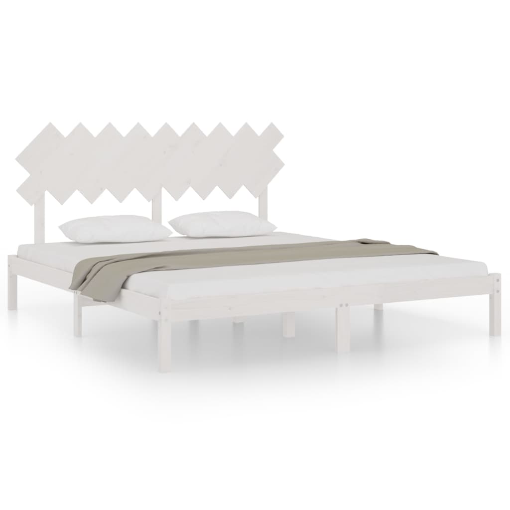 8720287036340_a_en_hd_1 vidaXL Bed Frame without Mattress White 183x203 cm King Solid Wood - Image 2
