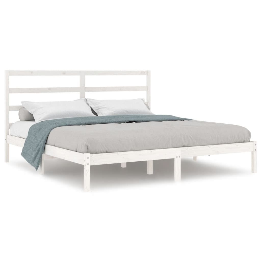 8720287036999_a_en_hd_1 vidaXL Bed Frame without Mattress White 183x203 cm King Solid Wood - Image 2