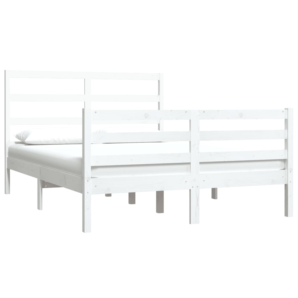 8720287037248_g_en_hd_1 vidaXL Bed Frame without Mattress White Solid Wood Pine 135x190 cm - Image 3