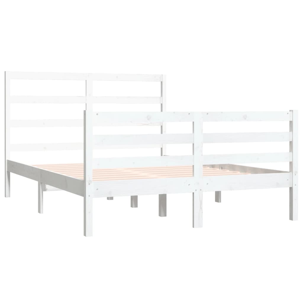8720287037248_g_en_hd_2 vidaXL Bed Frame without Mattress White Solid Wood Pine 135x190 cm - Image 4