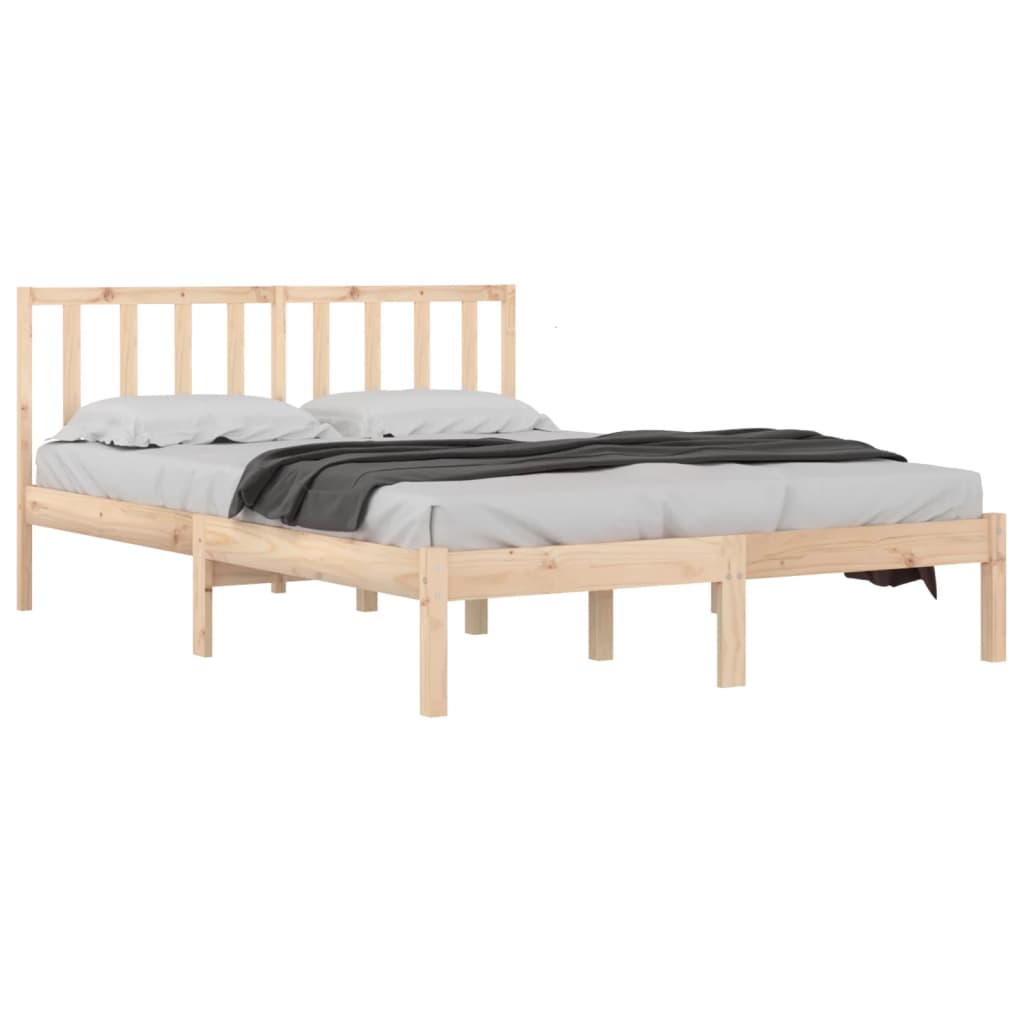 8720287038283_g_en_hd_1 vidaXL Bed Frame without Mattress Solid Wood Pine 183x203 cm King - Image 3