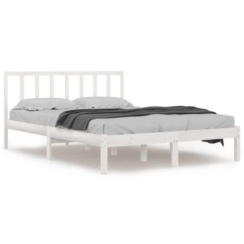 8720287038542_a_en_hd_1 vidaXL Bed Frame without Mattress White Solid Wood Pine 135x190 cm - Image 2