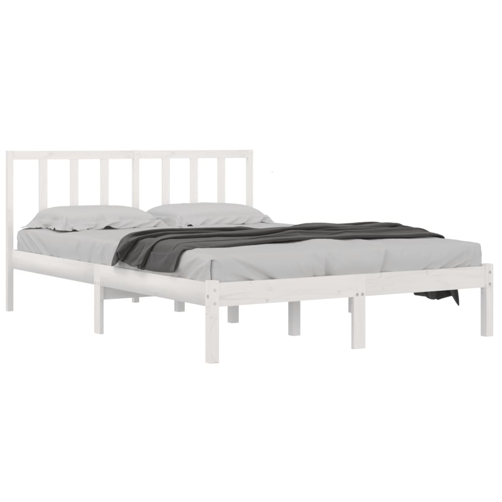 8720287038542_g_en_hd_1 vidaXL Bed Frame without Mattress White Solid Wood Pine 135x190 cm - Image 3