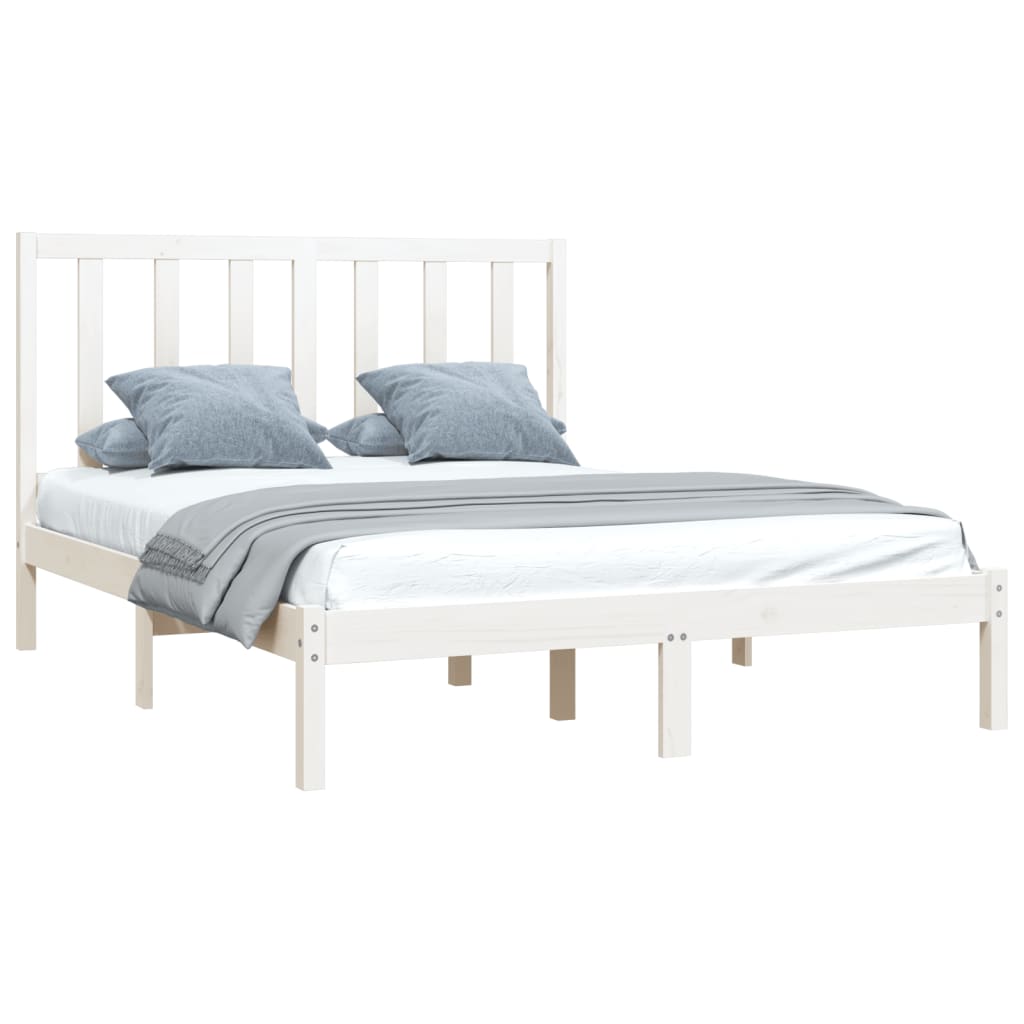 8720287038788_g_en_hd_1 vidaXL Bed Frame without Mattress White Solid Wood Pine 135x190 cm - Image 3