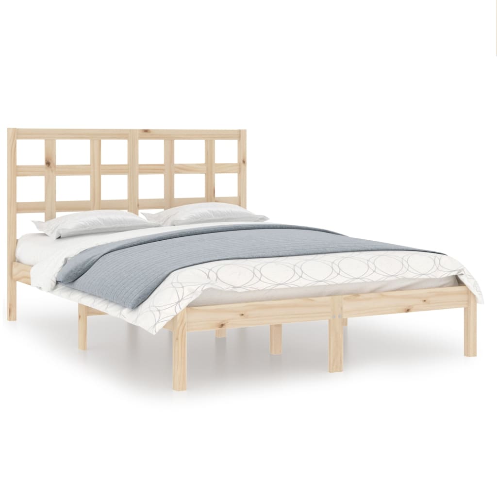 8720287042273_a_en_hd_1 vidaXL Bed Frame without Mattress 183x203 cm King Solid Wood - Image 2