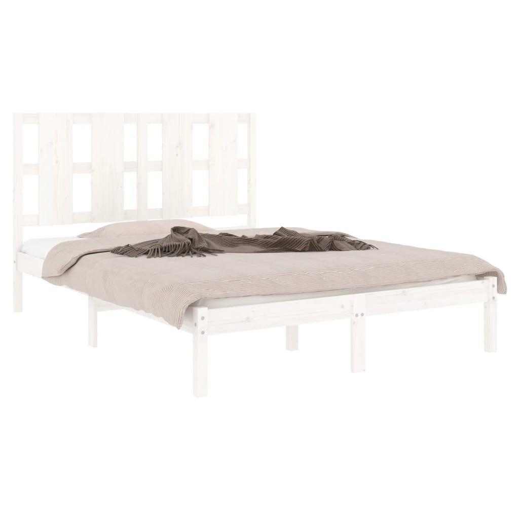 8720287043188_g_en_hd_1 vidaXL Bed Frame without Mattress White 135x190 cm Solid Wood - Image 3