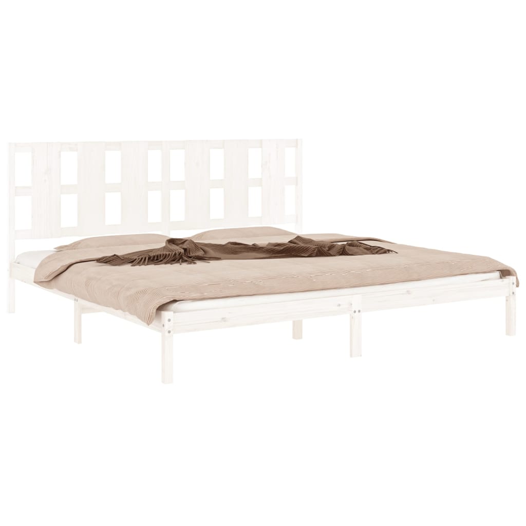 8720287043584_g_en_hd_1 vidaXL Bed Frame without Mattress White 183x203 cm King Solid Wood - Image 3