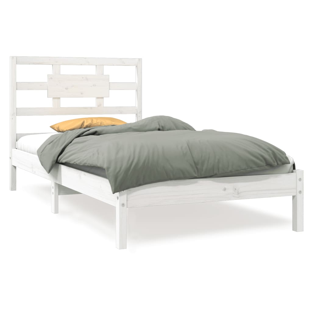 8720287043737_a_en_hd_1 vidaXL Bed Frame without Mattress White 90x190 cm Solid Wood - Image 2