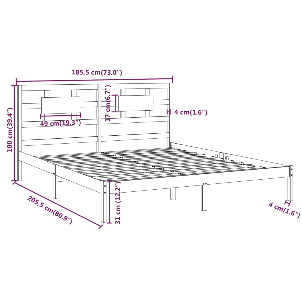8720287044222_g_en_hd_6 vidaXL Bed Frame without Mattress 183x203 cm King Solid Wood - Image 8