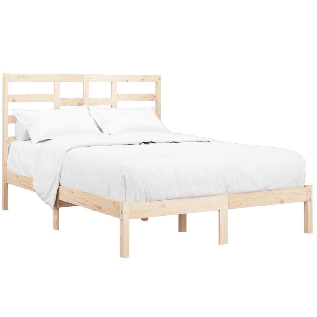 8720287045427_g_en_hd_1 vidaXL Bed Frame without Mattress Solid Wood 150x200 cm - Image 3