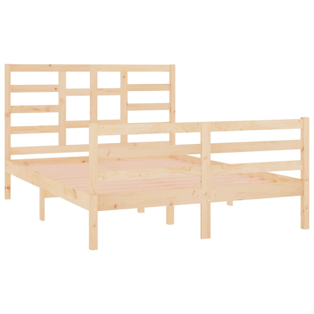8720287045779_g_en_hd_2 vidaXL Bed Frame without Mattress Solid Wood 135x190 cm - Image 4