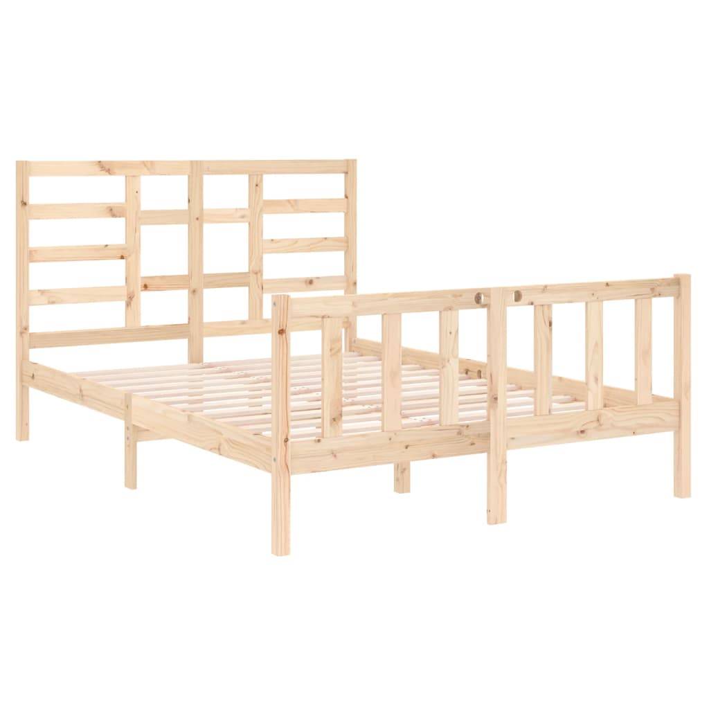 8720287046424_g_en_hd_2 vidaXL Bed Frame without Mattress Solid Wood 135x190 cm - Image 4