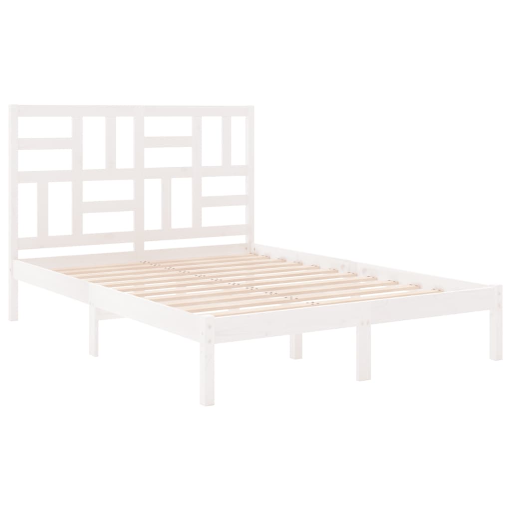 8720287046684_g_en_hd_2 vidaXL Bed Frame without Mattress White Solid Wood 135x190 cm - Image 4