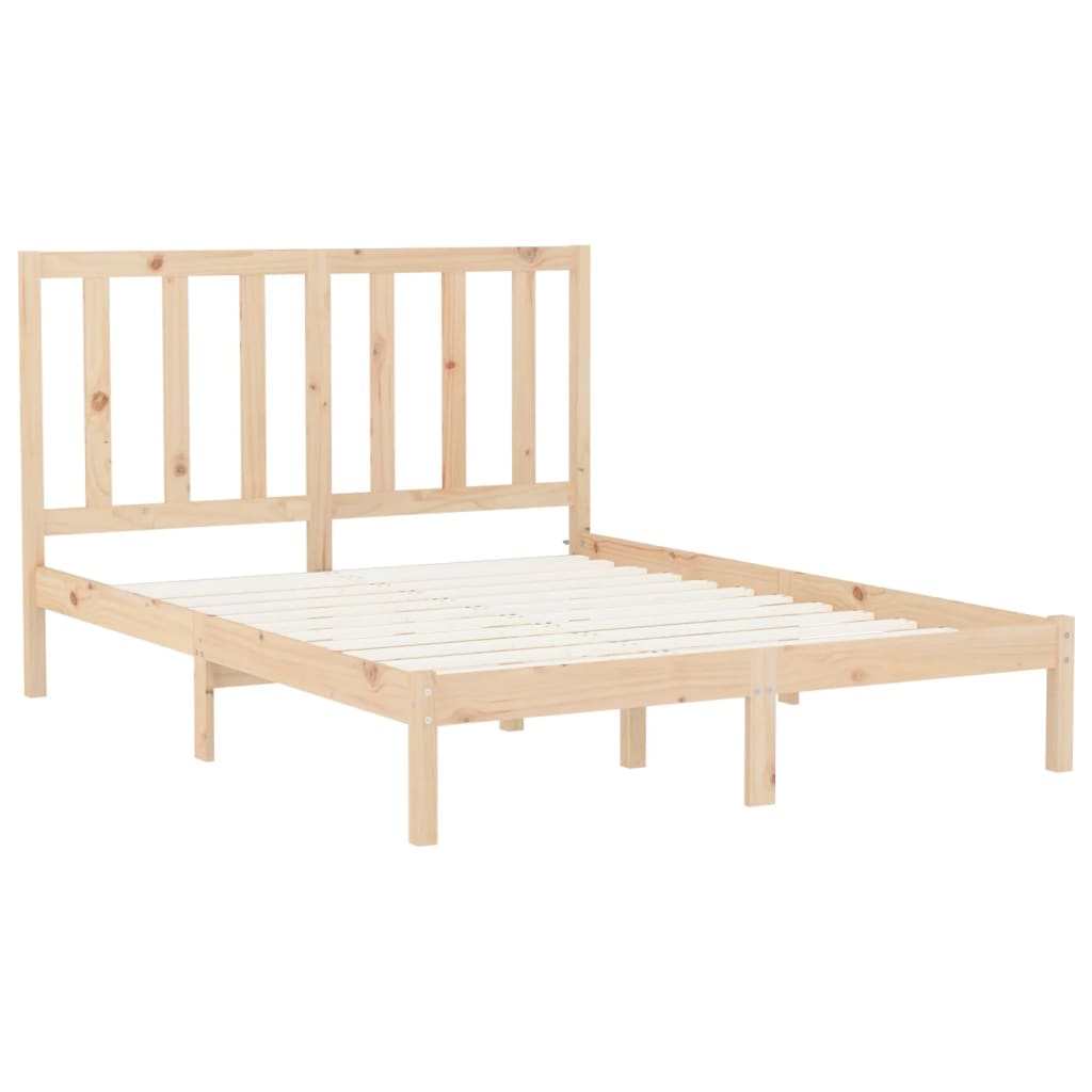 8720287055570_g_en_hd_2 vidaXL Bed Frame without Mattress 150x200 cm Solid Wood - Image 4
