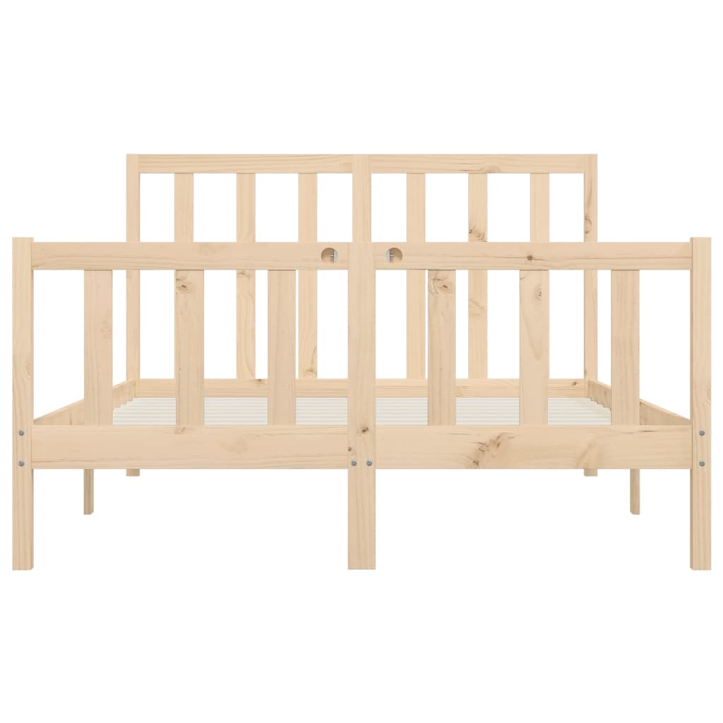 8720287056225_g_en_hd_3 vidaXL Bed Frame without Mattress 150x200 cm Solid Wood - Image 5