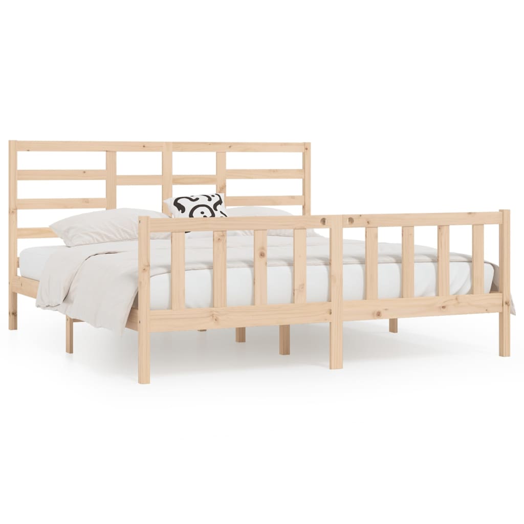 8720287064121_a_en_hd_1 vidaXL Bed Frame without Mattress 183x203 cm King Solid Wood - Image 2