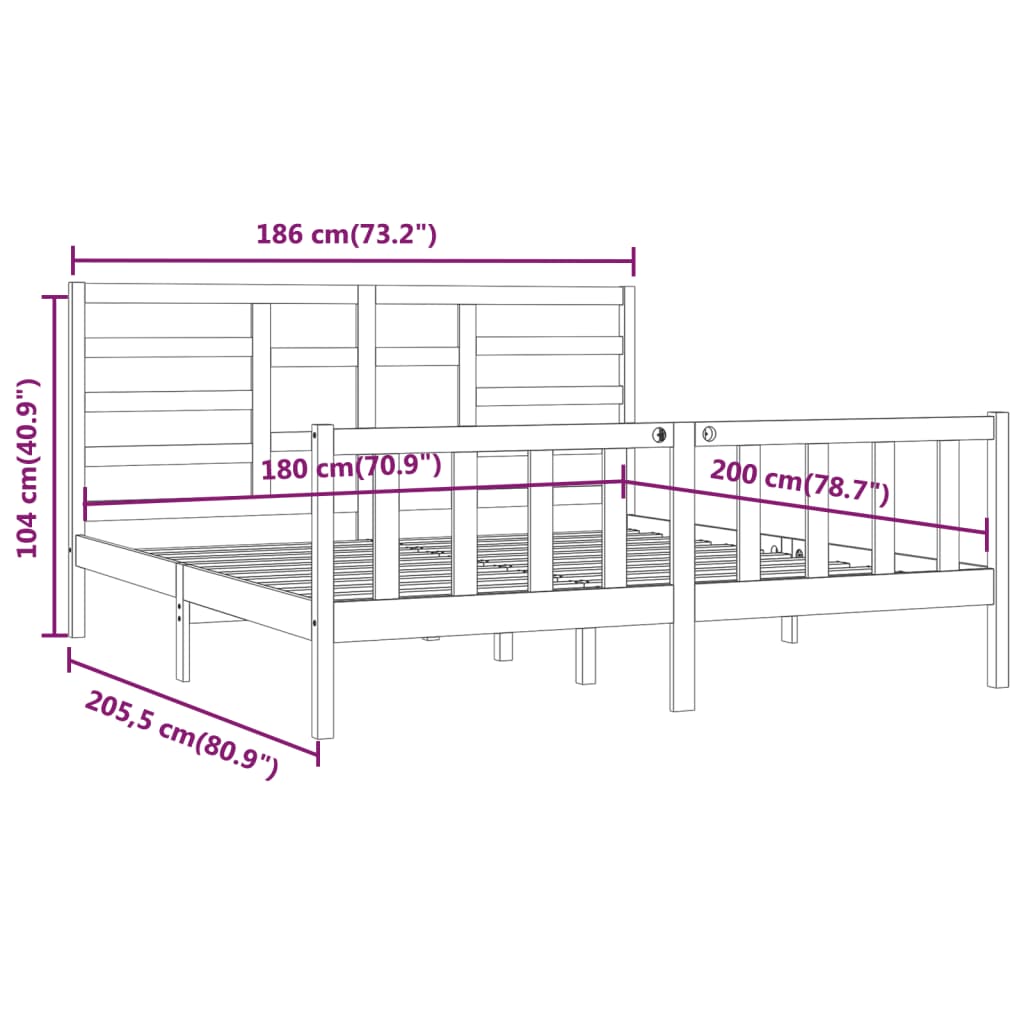 8720287064121_g_en_hd_6 vidaXL Bed Frame without Mattress 183x203 cm King Solid Wood - Image 8